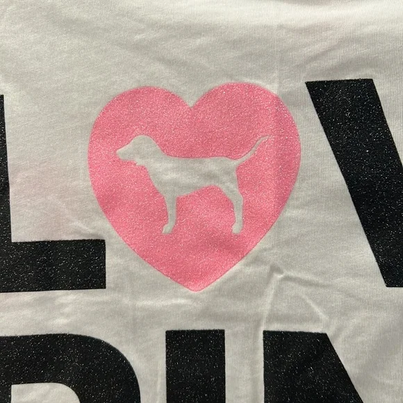 PINK Originals Glitter Bling Top - Picture 3 of 5